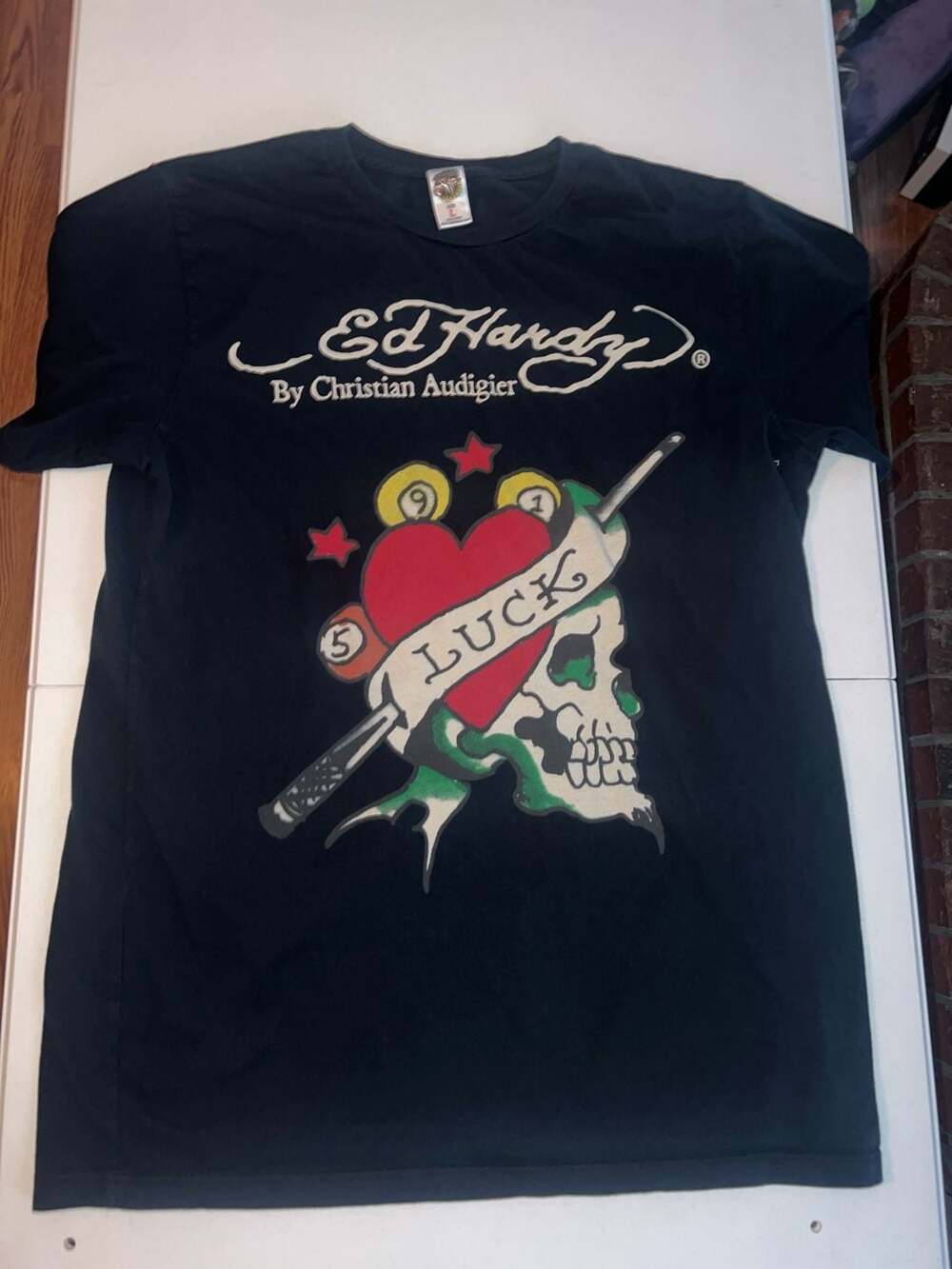 Y2K ED HARDY SWEATER trades welcome trashy 2000s...